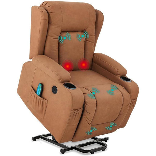 3 Position Leather Electric Power Lift Chair