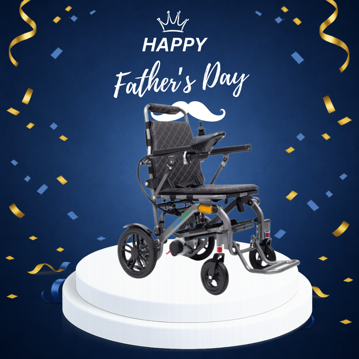 ComfyGO Glide Care G-5 Lightweight Foldable Electric Power Wheelchair