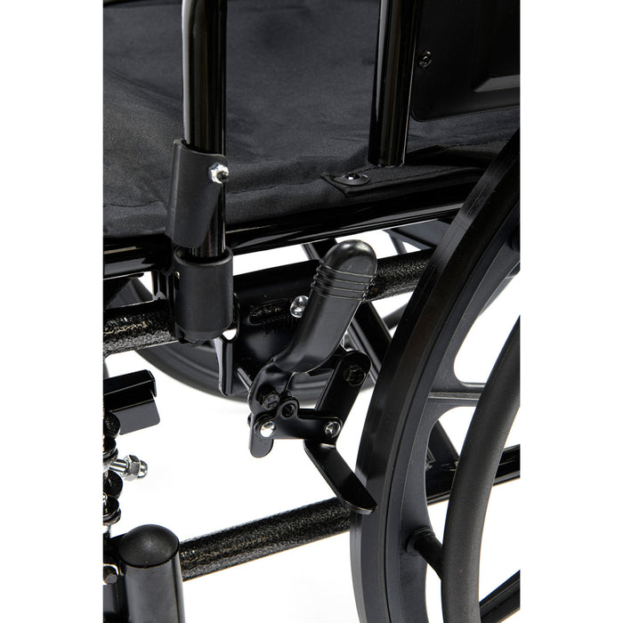 Chariot IV Manual Wheelchair with Adjustable Flip-Back Desk Arms & Elevating Leg Rests