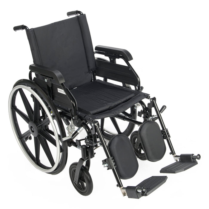Chariot IV XTC Manual Wheelchair with Adjustable Flip-Back Desk Arms & Swing-Away Footrests