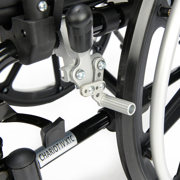 Chariot IV XTC Manual Wheelchair with Adjustable Flip-Back Desk Arms & Elevating Leg Rests