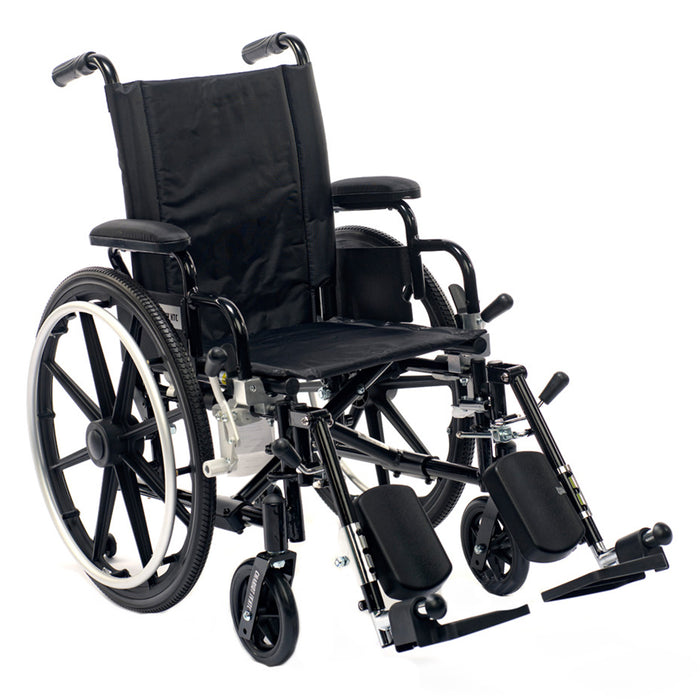 Chariot IV XTC Pediatric Manual Wheelchair with Elevating Leg Rests & Anti-Tippers