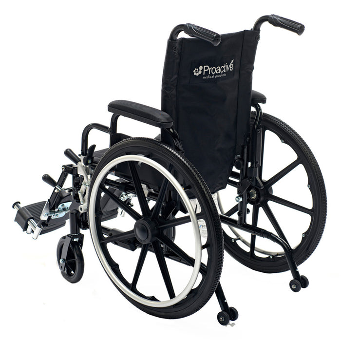 Chariot IV XTC Pediatric Manual Wheelchair with Elevating Leg Rests & Anti-Tippers