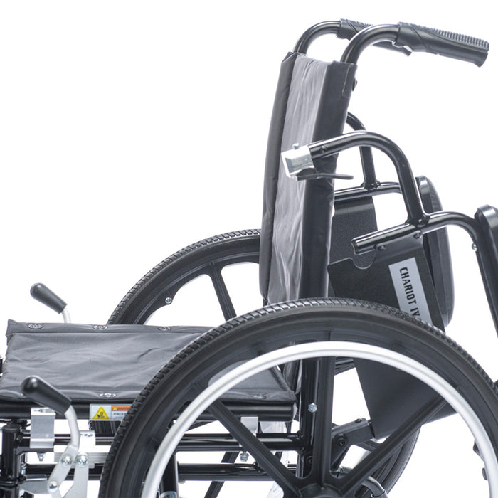 Chariot IV XTC Pediatric Manual Wheelchair with Elevating Leg Rests & Anti-Tippers