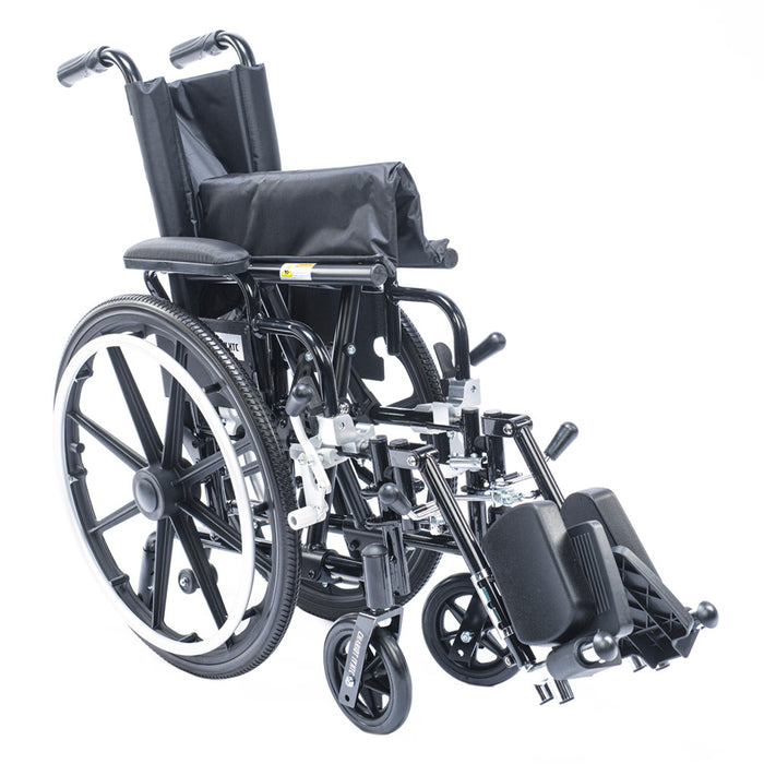 Chariot IV XTC Pediatric Manual Wheelchair with Elevating Leg Rests & Anti-Tippers