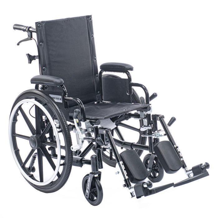 Chariot IV XTC-RC Pediatric Reclining Wheelchair with Elevating Leg Rests & Anti-Tippers
