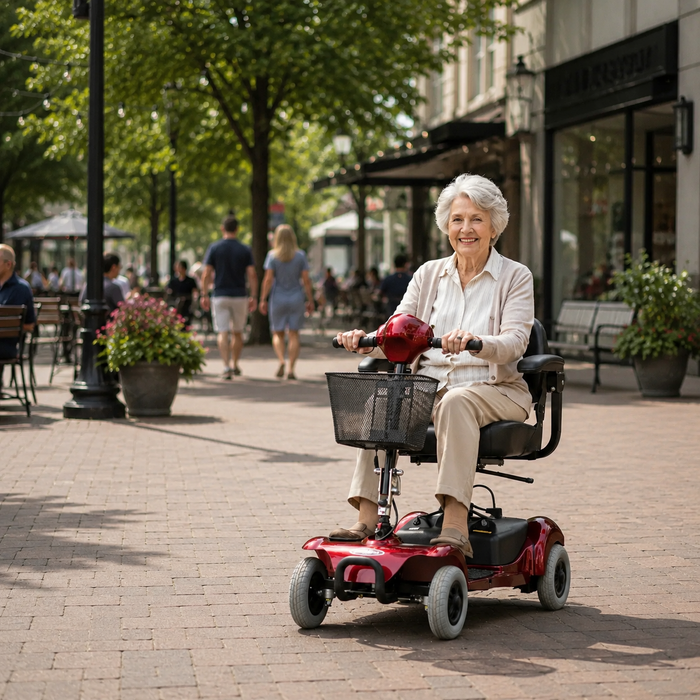 FreeRider USA FR Ascot 4 4-Wheel Bariatric Mobility Scooter