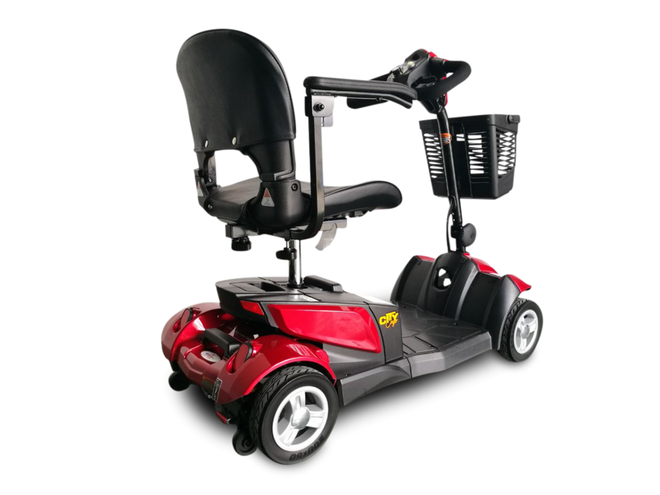 EV Rider CityCruzer 4-Wheel Transportable Mobility Scooter with Full Suspension