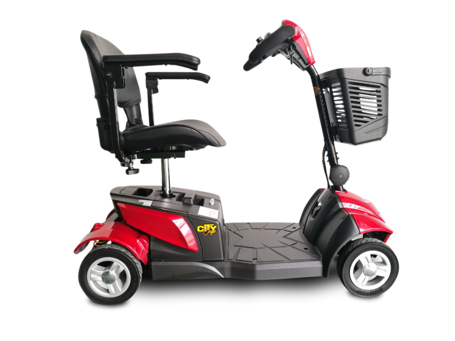 EV Rider CityCruzer 4-Wheel Transportable Mobility Scooter with Full Suspension