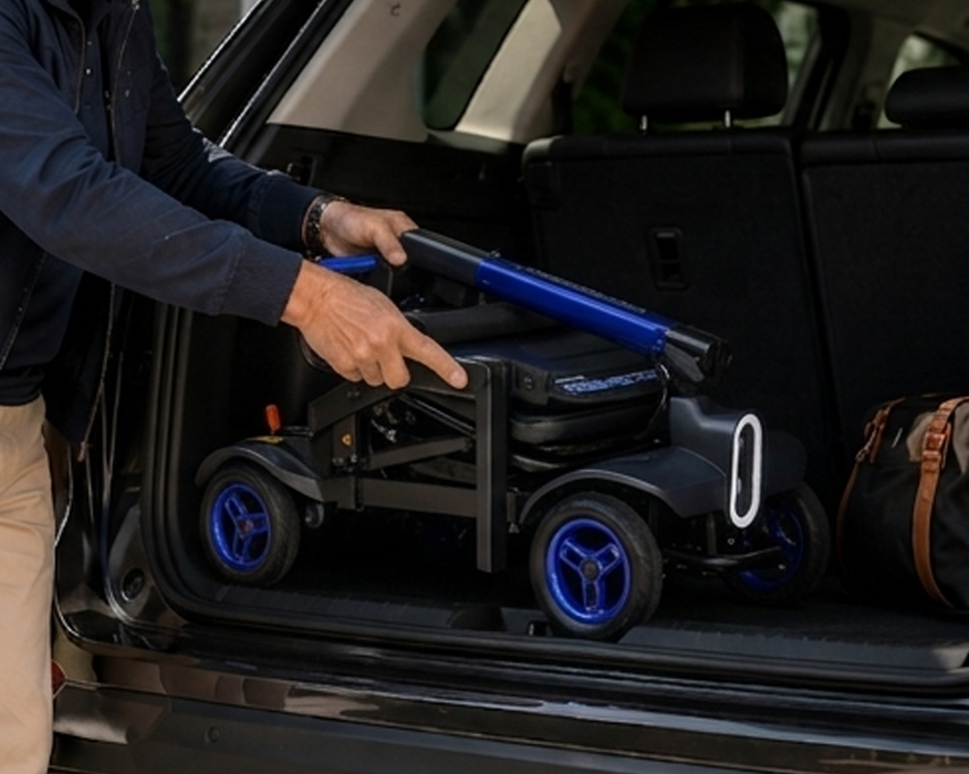 Forcemech Traveler Folding Portable Mobility Scooter 250W