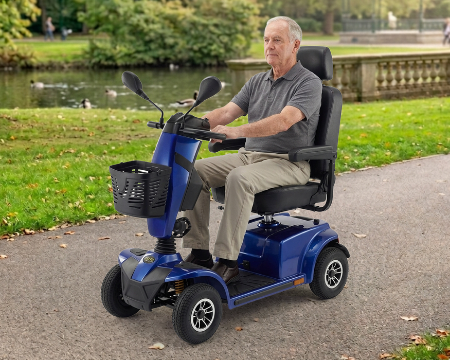 FreeRider USA FR1 City 40-Mile Range 4-Wheel Mobility Scooter