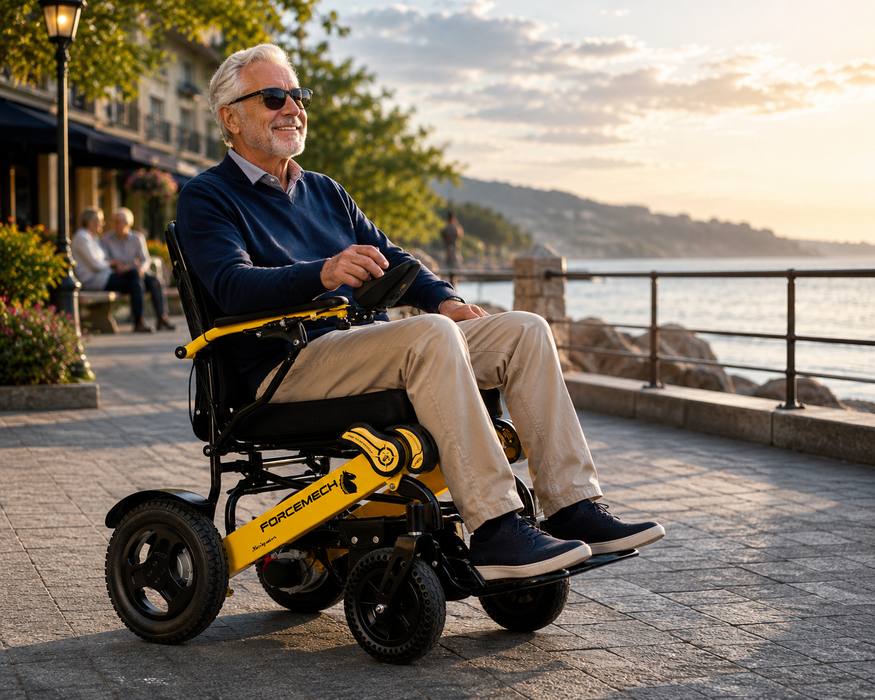 Forcemech Navigator PRO Foldable Electric Power Wheelchair