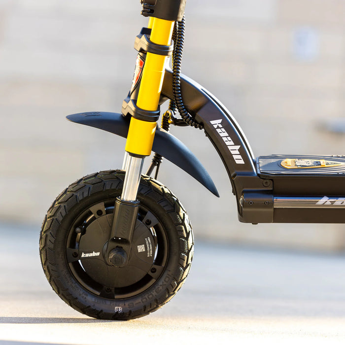 Kaabo Warrior X Max Electric Scooter — Dual 1100W, 44 MPH, 56-Mile Range