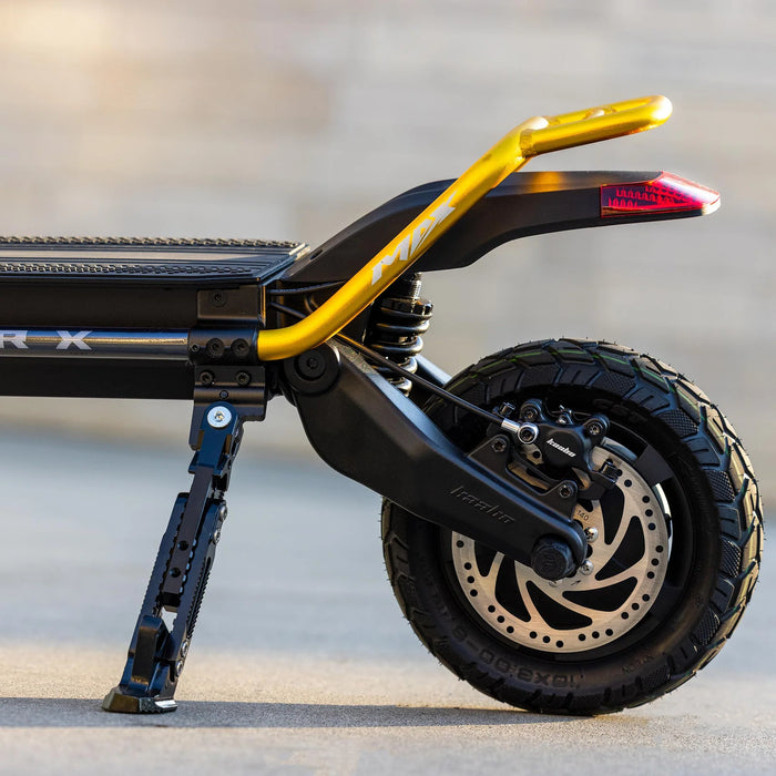 Kaabo Warrior X Max Electric Scooter — Dual 1100W, 44 MPH, 56-Mile Range
