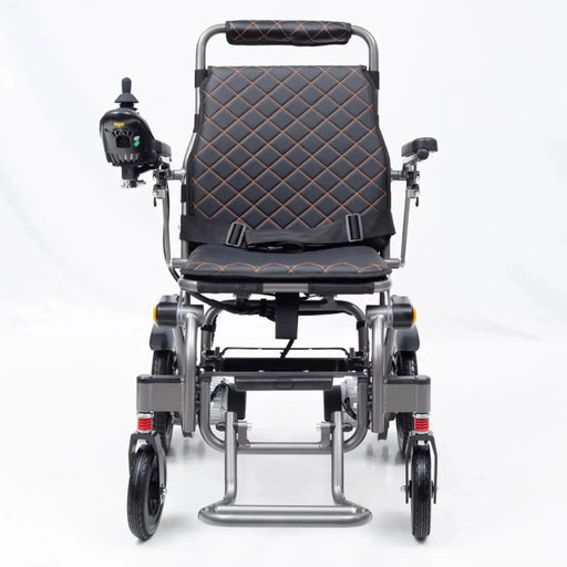 ComfyGO Glide Care G-5 Lightweight Foldable Electric Wheelchair - Motorized Power Wheelchair 12 Miles