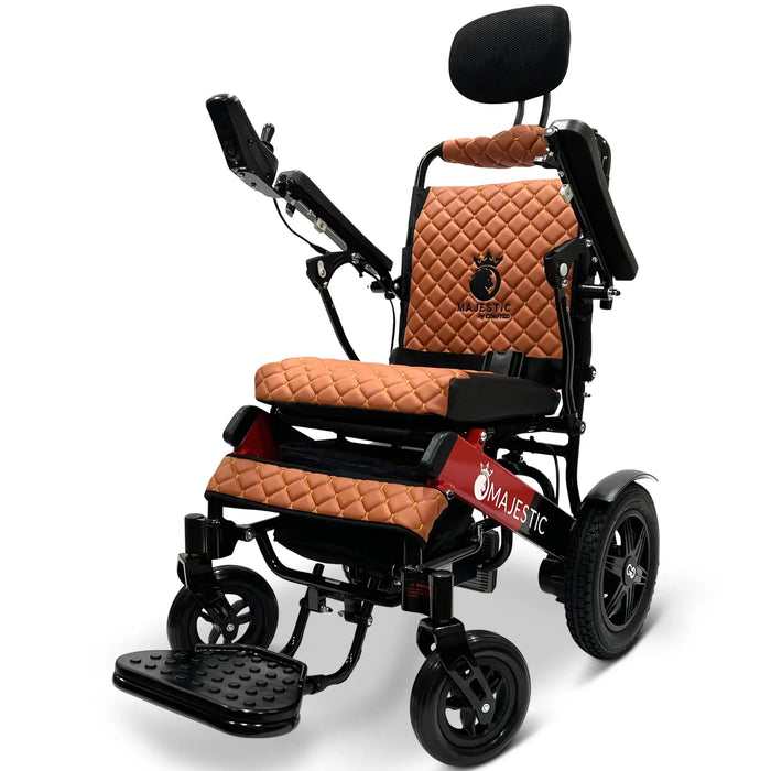 ComfyGO MAJESTIC IQ-9000 Auto Recline Folding Electric Wheelchair