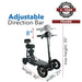 ComfyGO MS3000 Foldable Travel Mobility Scooter 265lbs Capacity