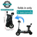 ComfyGO MS3000 Foldable Travel Mobility Scooter 265lbs Capacity