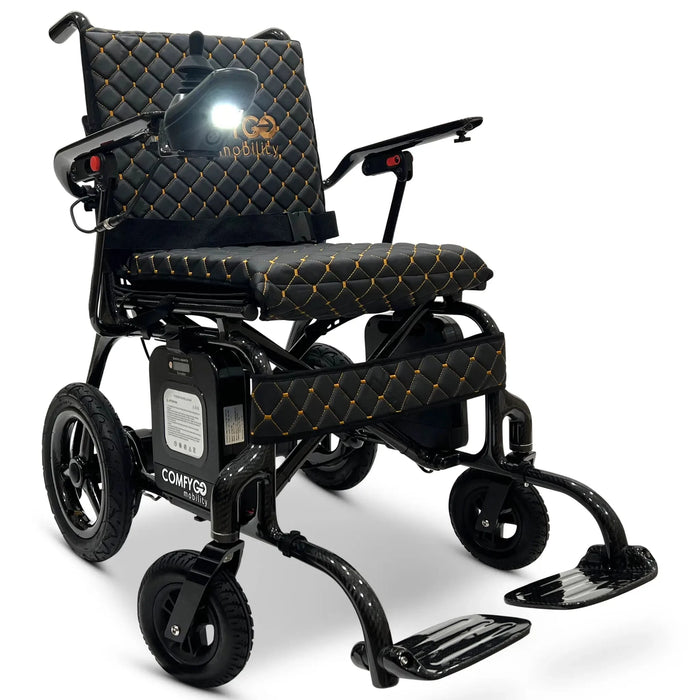 ComfyGO Phoenix Carbon Fiber Electric Wheelchair Ultra-Light 27lbs