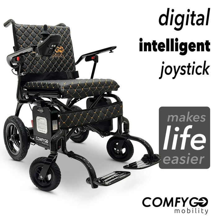 ComfyGO Phoenix Carbon Fiber Electric Wheelchair Ultra-Light 27lbs