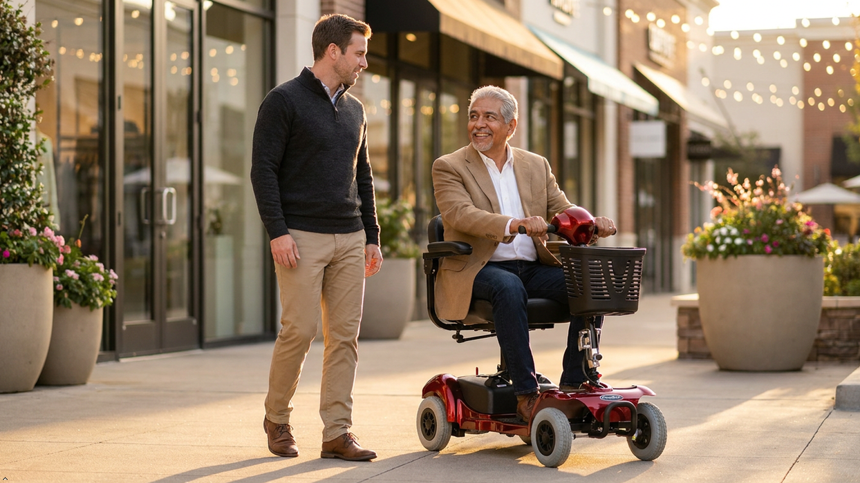 FreeRider USA FR Ascot 4 4-Wheel Bariatric Mobility Scooter