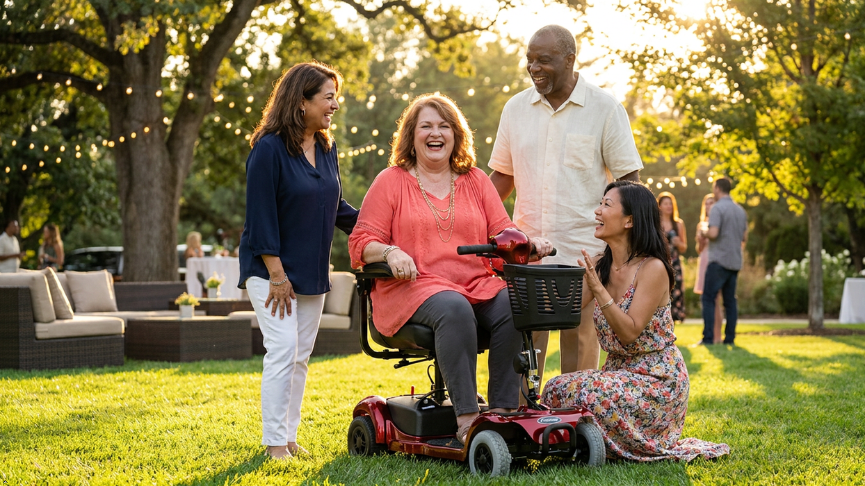 FreeRider USA FR Ascot 4 4-Wheel Bariatric Mobility Scooter