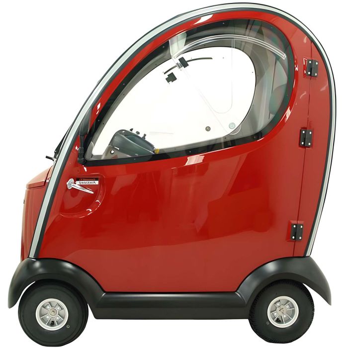 Flagship Enclosed 4-Wheel Electric Scooter