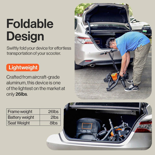 Folding Travel 3 Wheel Mobility Scooter