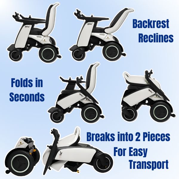 Forcemech ARK Folding Electric Wheelchair