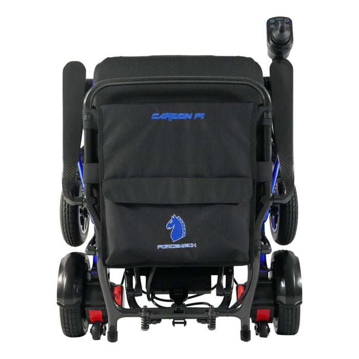 Forcemech Carbon F1 – 24V/10Ah Lithium Battery Dual 200W Motors Ultra-Lightweight Foldable Carbon Fiber Electric Power Wheelchair