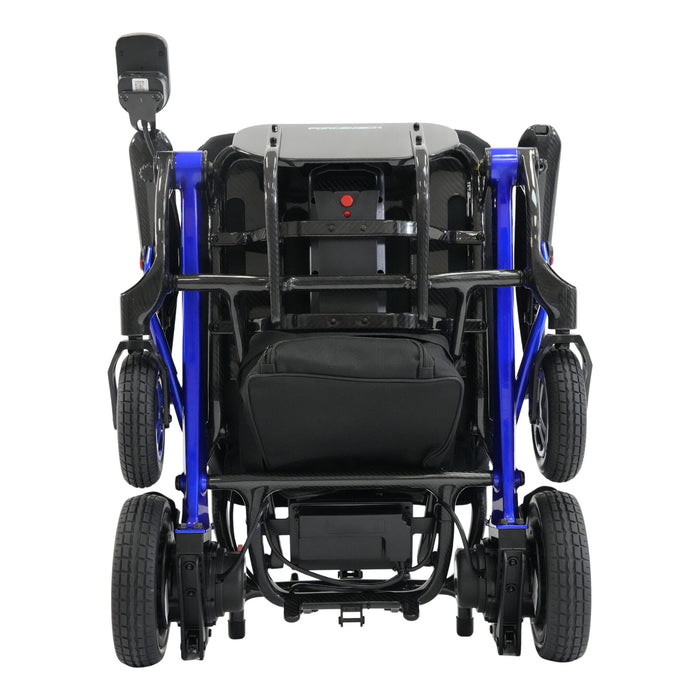 Forcemech Carbon F1 – 24V/10Ah Lithium Battery Dual 200W Motors Ultra-Lightweight Foldable Carbon Fiber Electric Power Wheelchair