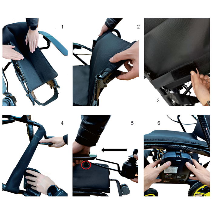 Forcemech Ultralite G10 Folding Electric Wheelchair
