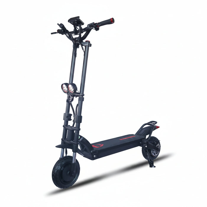 Kaabo Warrior X Max Electric Scooter — Dual 1100W, 44 MPH, 56-Mile Range