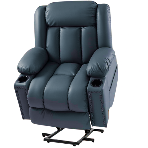 Large 3 Position Power Lift Chair Recliner with Heated and Massage