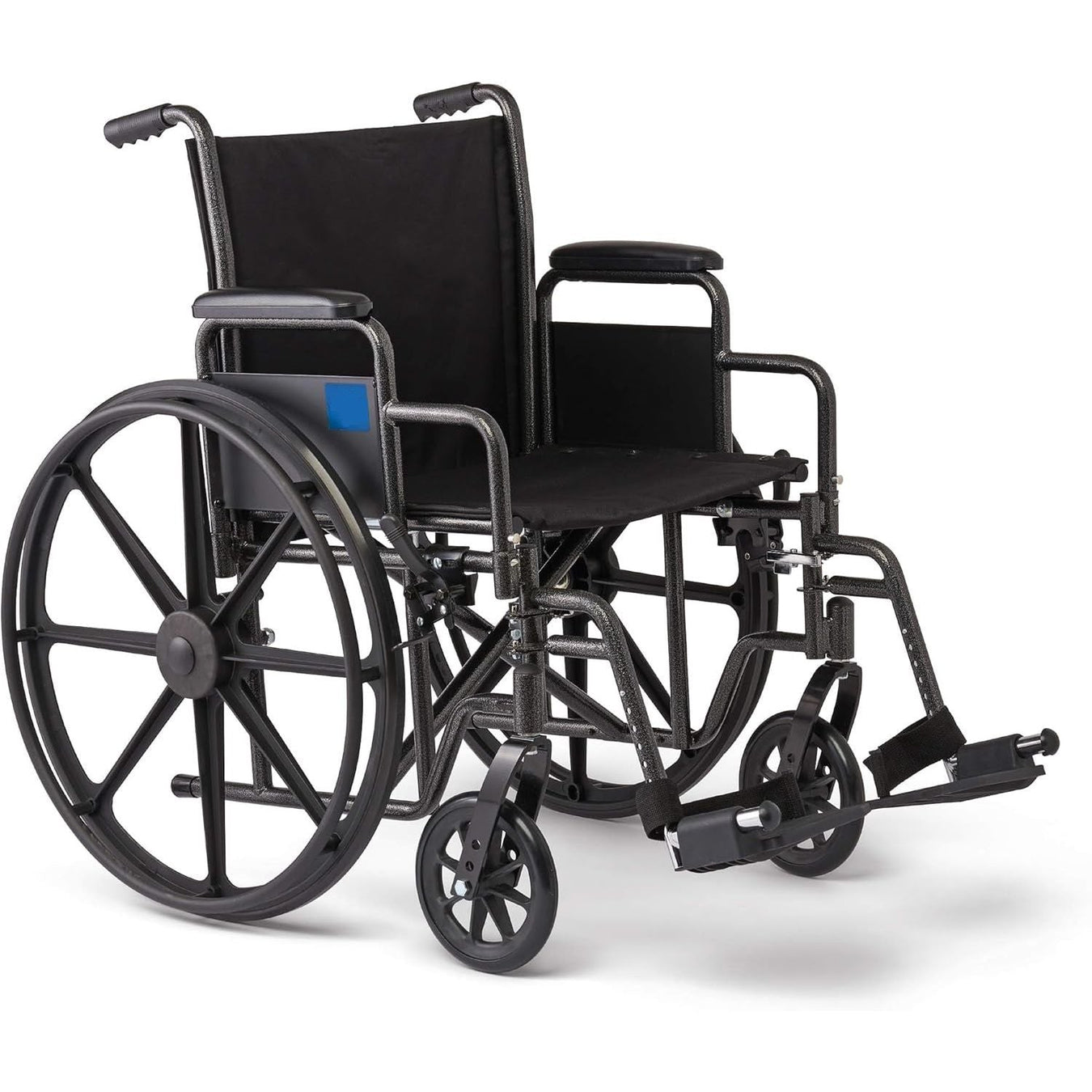 Manual Folding Wheelchair 20”W x 16”D Seat