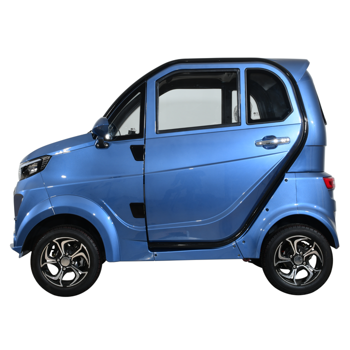 Q Runner Express Luxury 2-Seater Enclosed Mobility Scooter | 35 Mile Range & 18 MPH