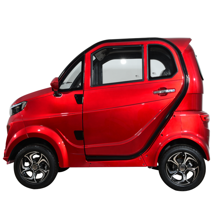 Q Runner Express Luxury 2-Seater Enclosed Mobility Scooter | 35 Mile Range & 18 MPH