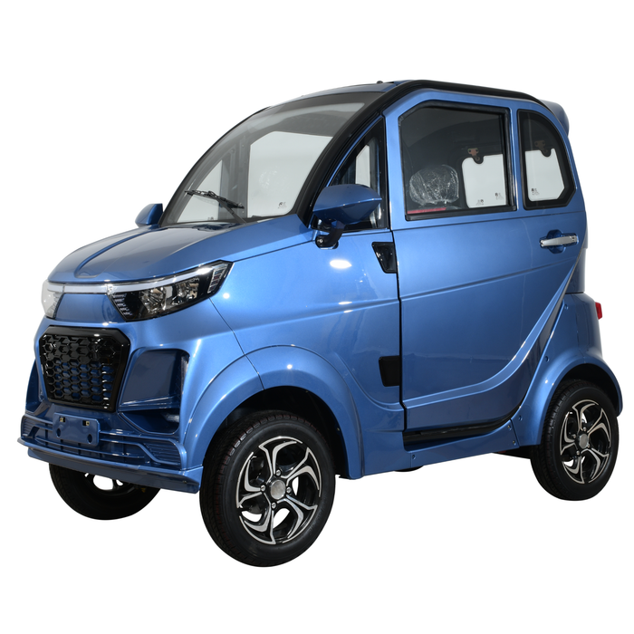 Q Runner Express Luxury 2-Seater Enclosed Mobility Scooter | 35 Mile Range & 18 MPH