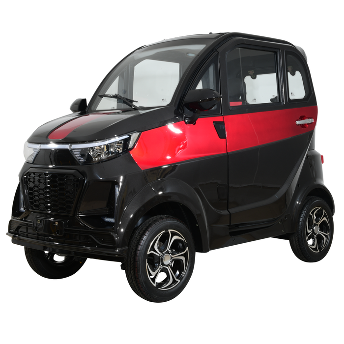 Q Runner Express Luxury 2-Seater Enclosed Mobility Scooter | 35 Mile Range & 18 MPH