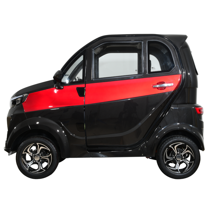 Q Runner Express Luxury 2-Seater Enclosed Mobility Scooter | 35 Mile Range & 18 MPH