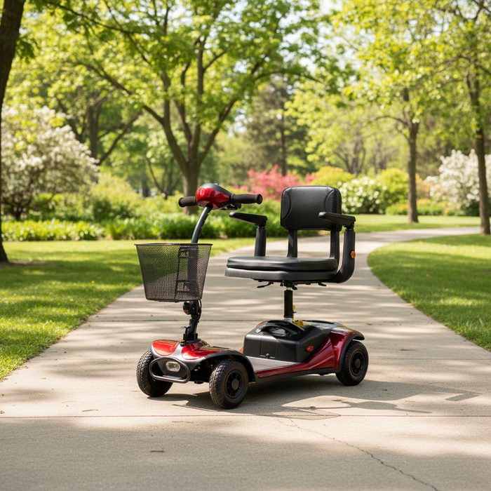 Shoprider Dasher 4-Wheel Lightweight Travel Mobility Scooter