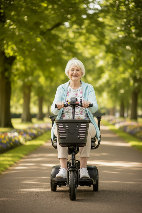 Shoprider Echo+ Lightweight Travel Mobility Scooter