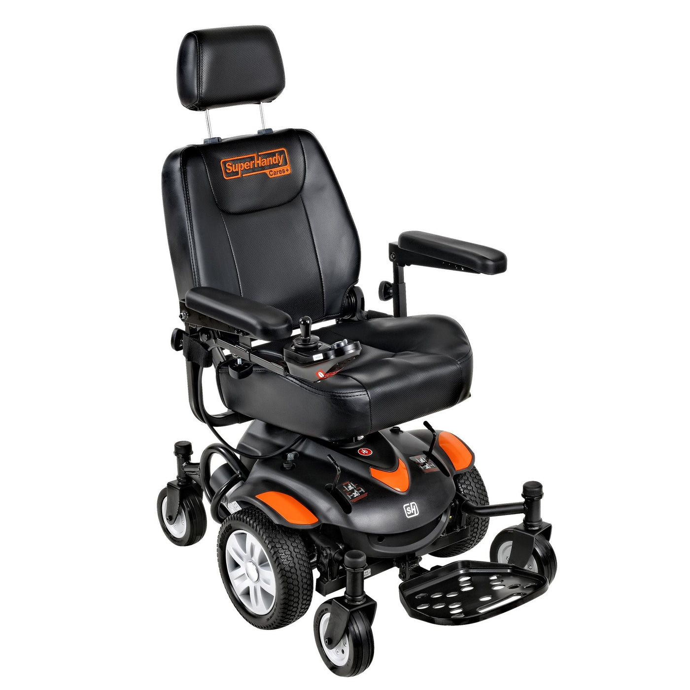 SuperHandy GoRide CRX Mid-Wheel Drive Power Wheelchair