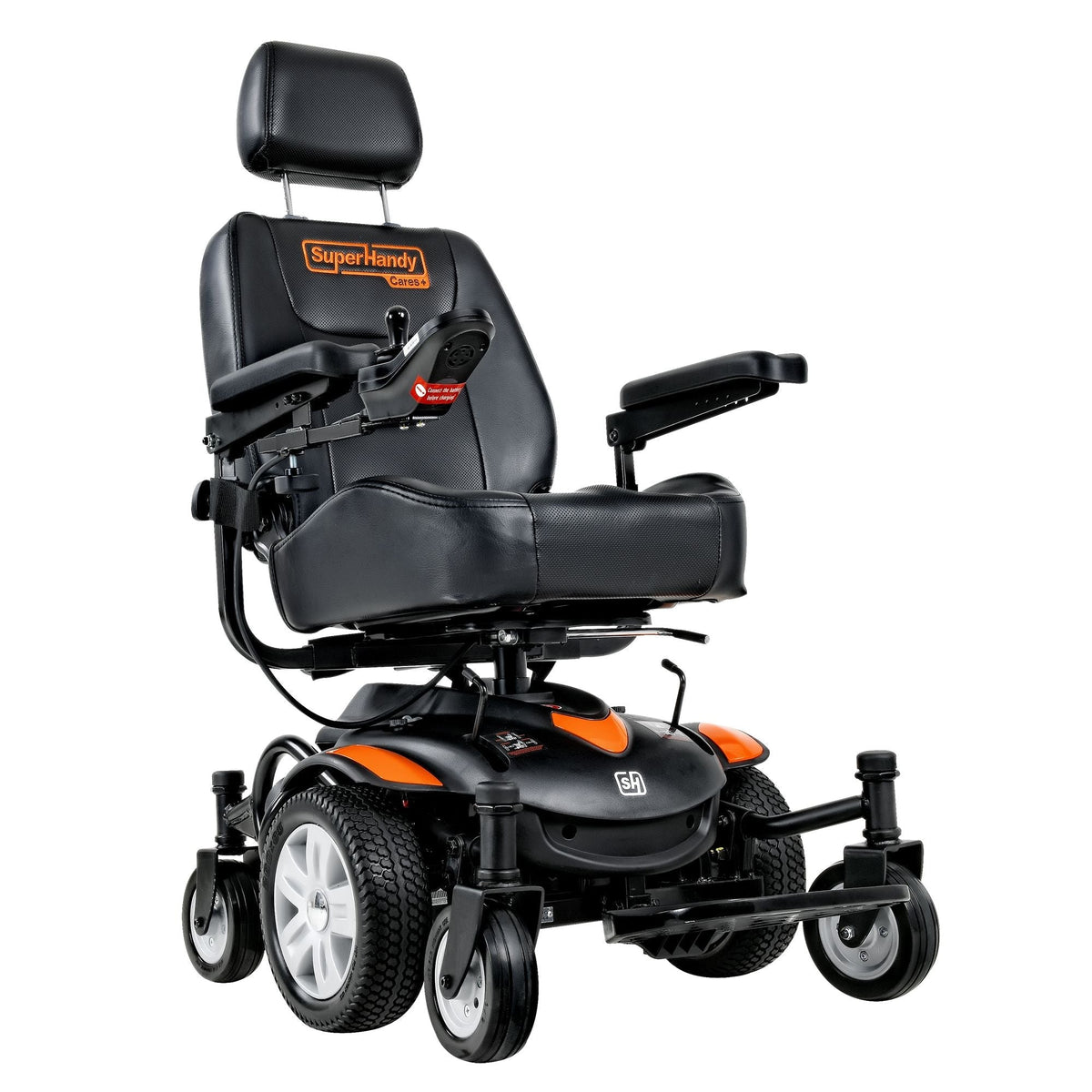 SuperHandy GoRide CRX Mid-Wheel Drive Power Wheelchair