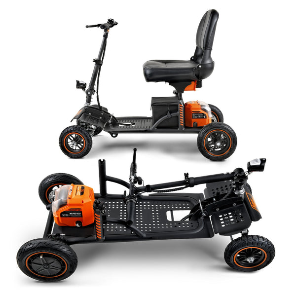 SuperHandy GUT161 Explorer 48V/2Ah 500W 4 Wheel Travel Mobility Scooter
