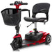 Vive Health 3 Wheel Mobility Scooter - Electric Long Range Powered Wheelchair