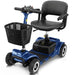 Vive Health 4 Wheel Mobility Scooter - Electric Powered with Seat for Seniors
