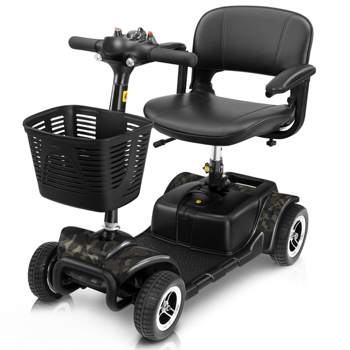 Vive Health 4 Wheel Mobility Scooter - Electric Powered with Seat for Seniors