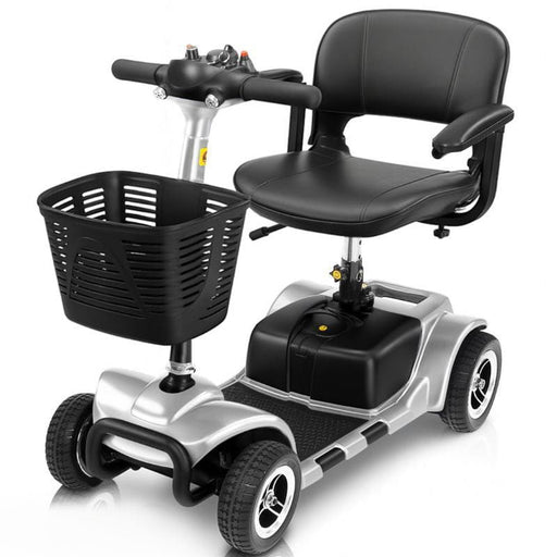 Vive Health 4 Wheel Mobility Scooter - Electric Powered with Seat for Seniors
