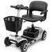 Vive Health 4 Wheel Mobility Scooter - Electric Powered with Seat for Seniors